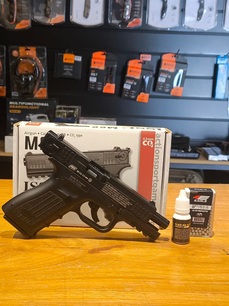 Combo Pistola M22 Blowback – Kit Completo - Imagem 2