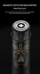 Mini barbeador elétrico portátil, fabricante de cabelo auto-assistente, recarr