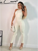 Macacão Frente Única Off White