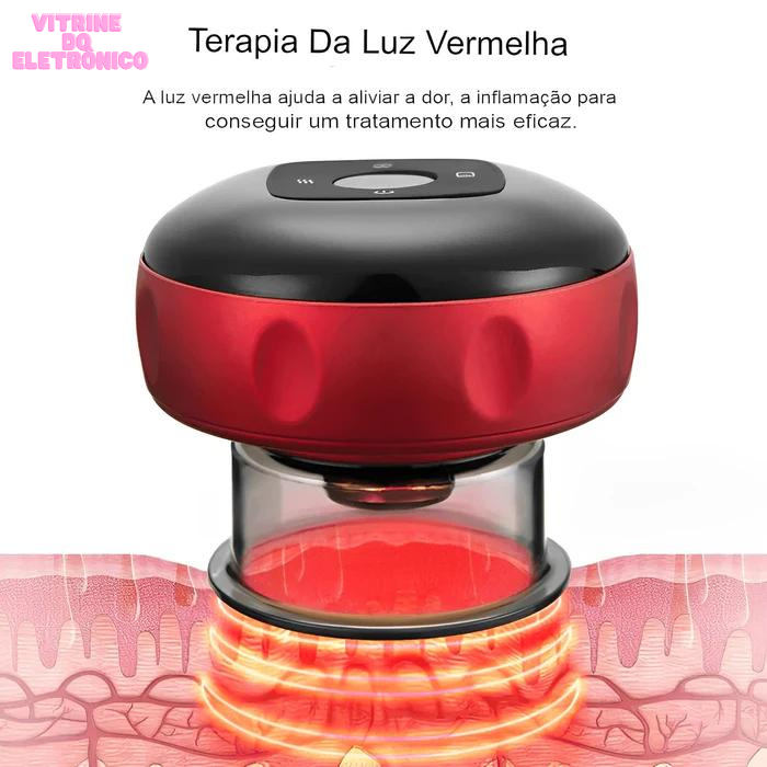 RelaxaTech Pro™ - Ventosa Massageadora Elétrica