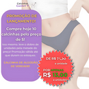 [PROMOÇÃO DE LANÇAMENTO COMPRE 5 LEVE 10] Calcinha Monocromática Respirável® - FRETE GRÁTIS ✅