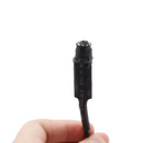 Mini câmera 2mp 1080p ahd, tvi, cvi, micro, visão noturna, vídeo 0.01lux, cctv, distância ir, 3m, lente super hdd