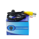 Mini câmera 2mp 1080p ahd, tvi, cvi, micro, visão noturna, vídeo 0.01lux, cctv, distância ir, 3m, lente super hdd