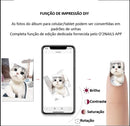 Impressora De Unhas Digital Móvel - Mini Impressora De Unhas 3D Máquina Portátil De Pintura De Unhas Controle Por Meio De APP Móvel Gratuito,Orange