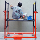 Plataforma Andaime de Elevação Elétrica Dobrável (🔥Suporta Cargas de até 500KG!)