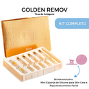 Golden Removit - Tiras de Colágeno + BRINDE: Mini Esponja de Silicone para Skin