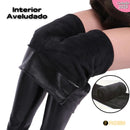 Calça de Couro Aveludada - HotLeg™ [COMPRE 1 LEVE 2] + Brinde Exclusivo