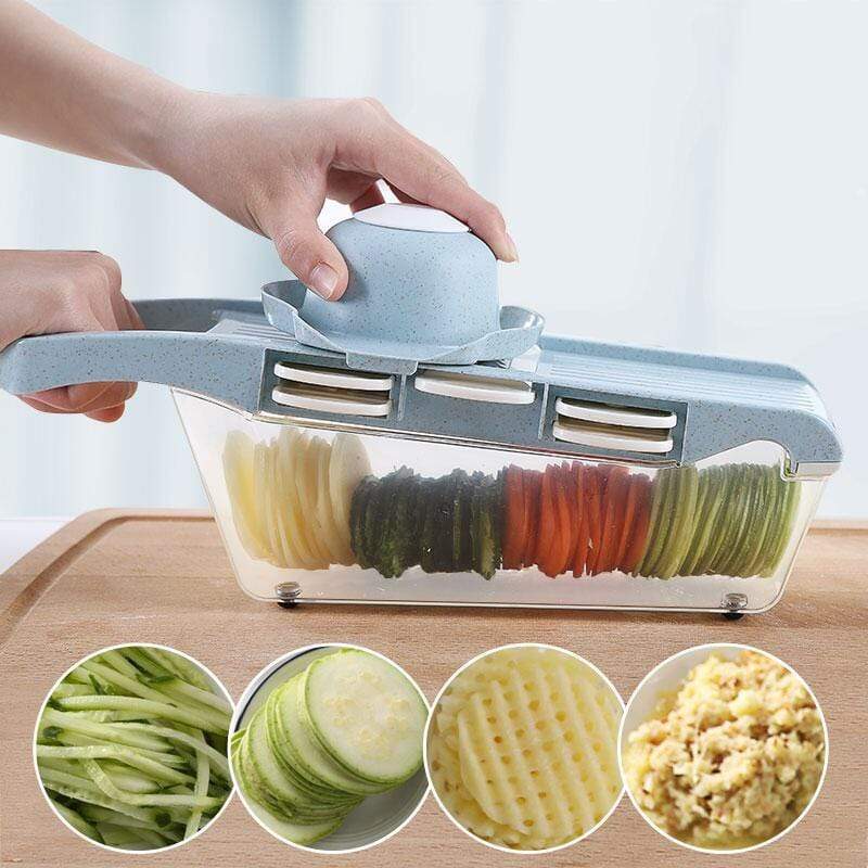 Cortador De Legumes e Vegetais Multifuncional  12 em 1 Pc