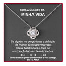 Colar de Prata 925 Com Rosa Real - Para Meu Amor - ou presente para sua querida mãe