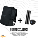 BackPack Pro - Mochila Estilosa e Espaçosa (+ Brinde Garrafa Térmica 1 Litro!)
