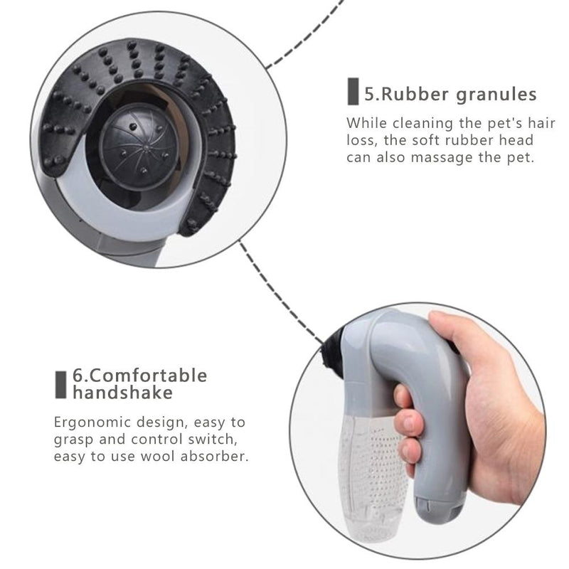 Aspirador Pet™ - Tire os pelos velhos do seu Pet