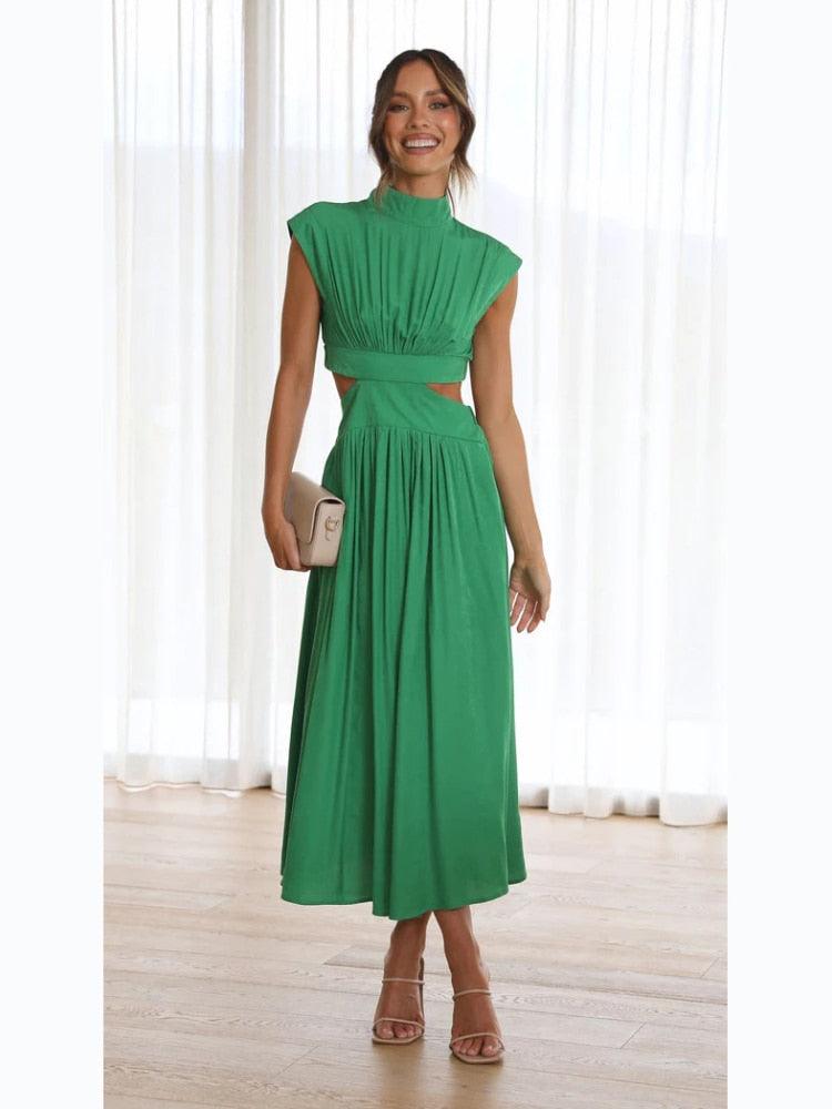 Vestido Dominique estilo 2 em 1 Cropped + Saia / O Mais  Confortável e Elegante!
