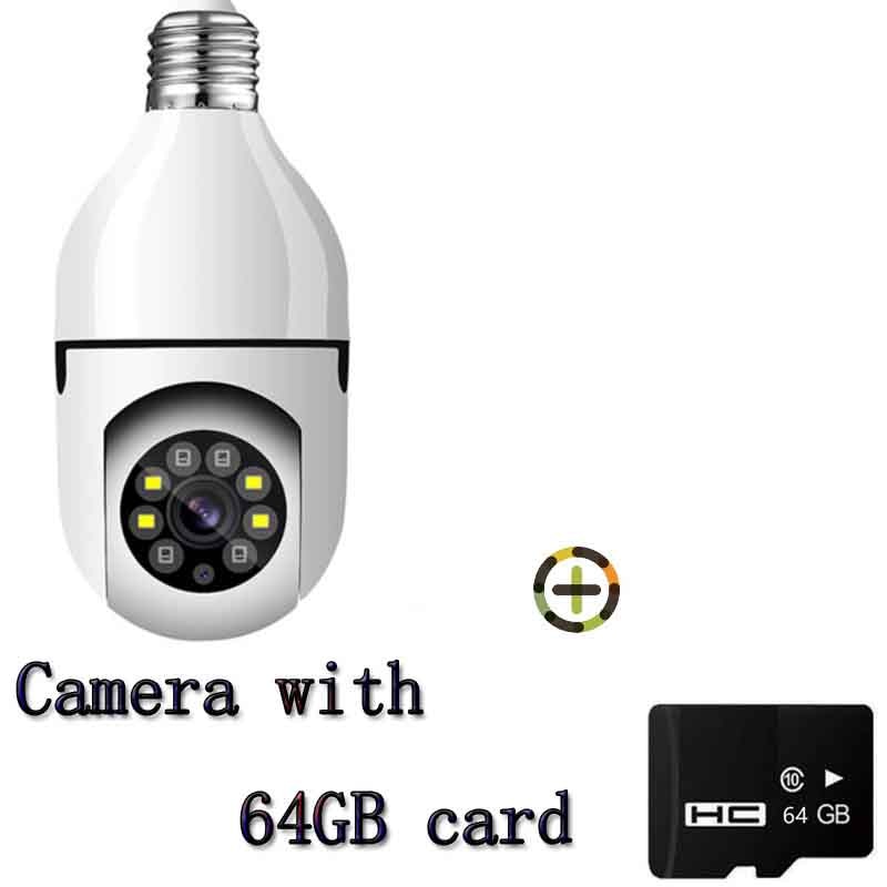 Câmera de Vigilância Night Vision, Full Color, Rastreamento Humano Automático