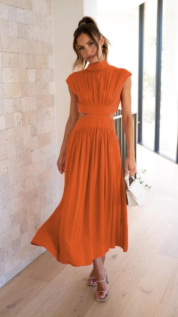 Vestido Dominique estilo 2 em 1 Cropped + Saia / O Mais  Confortável e Elegante!