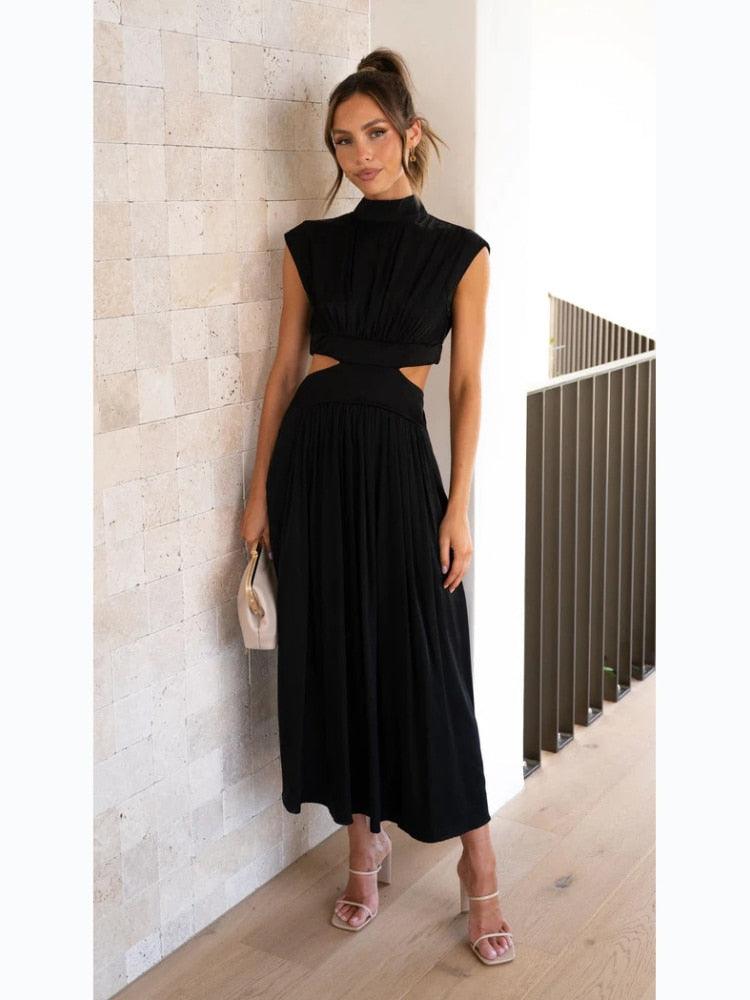 Vestido Dominique estilo 2 em 1 Cropped + Saia / O Mais  Confortável e Elegante!