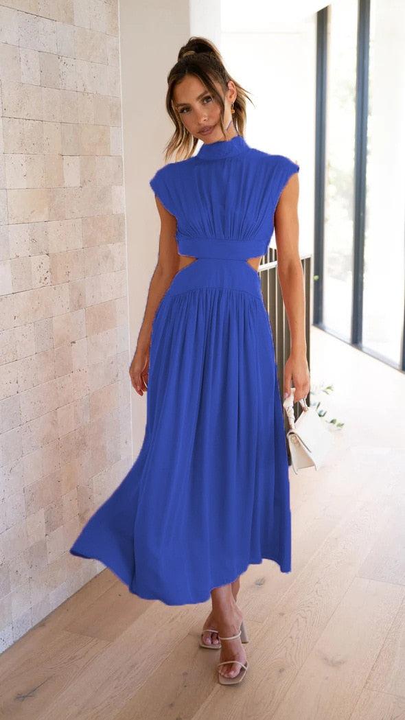 Vestido Dominique estilo 2 em 1 Cropped + Saia / O Mais  Confortável e Elegante!