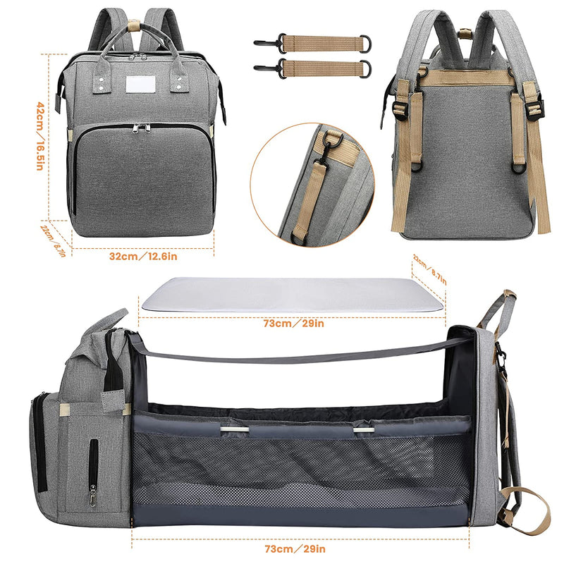 Bolsa  Berço Viaja Fácil com Mochila Térmica-[ MommyBag]