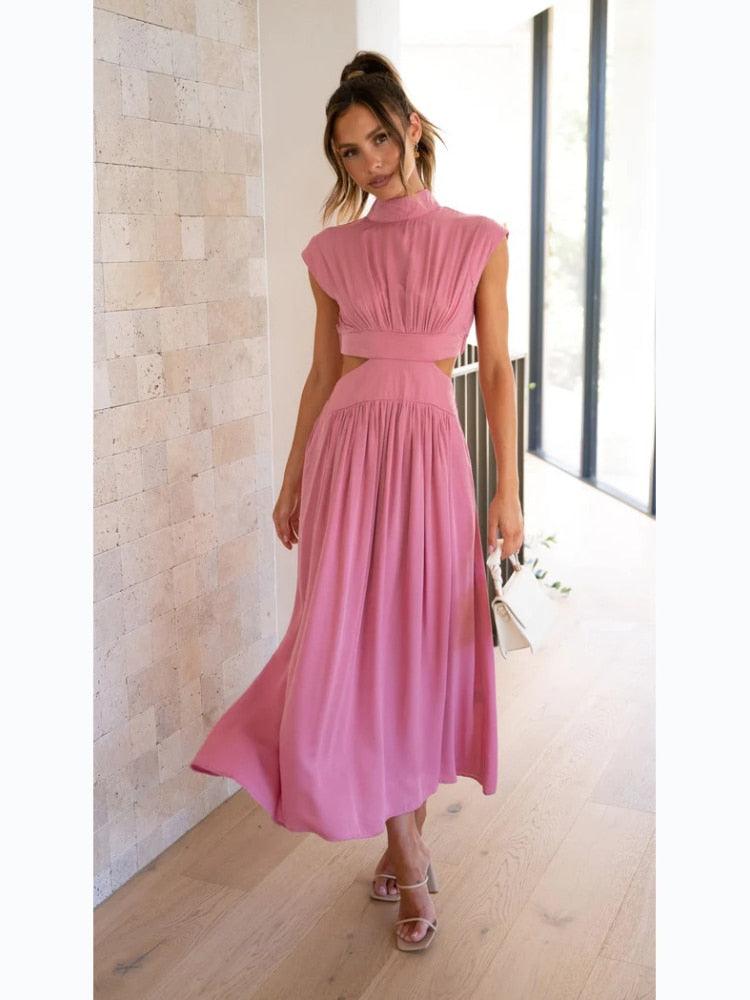 Vestido Dominique estilo 2 em 1 Cropped + Saia / O Mais  Confortável e Elegante!