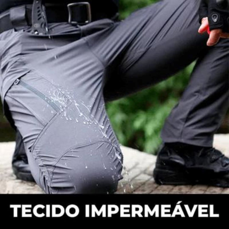 Calça Militar Tática Resistente e Impermeável + Confortável Para Seu dia , dia