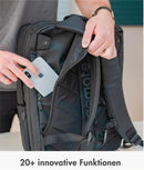 BackPack Pro - Mochila Estilosa e Espaçosa (+ Brinde Garrafa Térmica 1 Litro!)